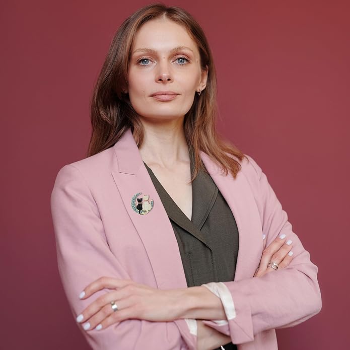 Animal Brooch Insect Bird Brooches Pearl Rhinestone Crystal Brooch 18k Gold-Plated Lapel Pins Jewelry Gifts Birthday Gifts for Women Men