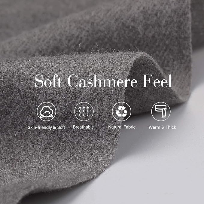 FURTALK Winter Scarf for Women Pashmina Shawl Wraps Soft Warm Fashion Blanket Scarves Gifts