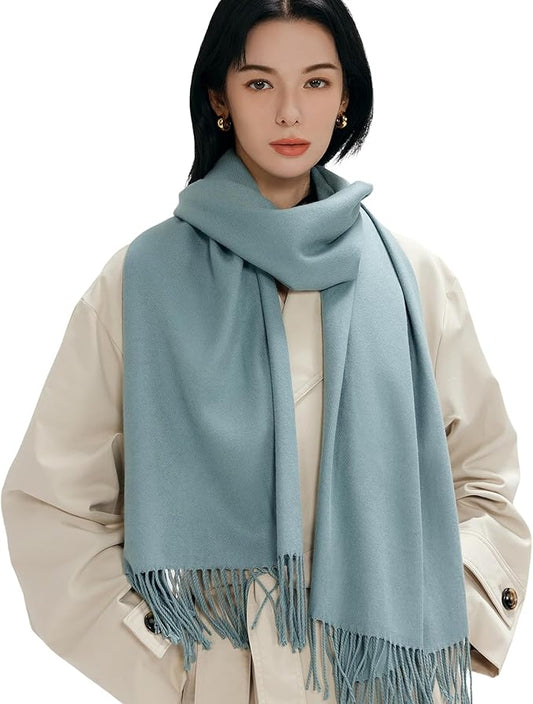 maamgic Women's Winter Scarf Soft Warm Scarf for Women Cozy Shawl Wraps for Women Lightweight Pashmina Style Wrap