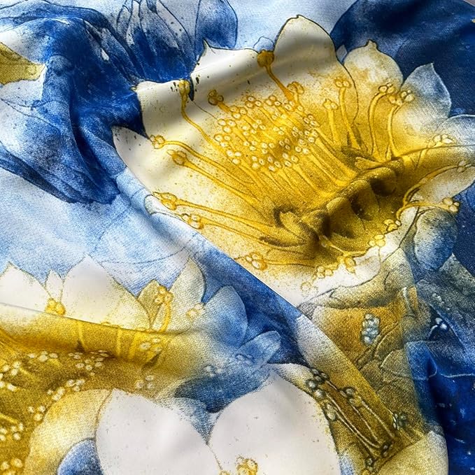 Long Silk Like Scarf Lightweight Satin Scarves Large Sunscreen Shawl Wrap for Women
