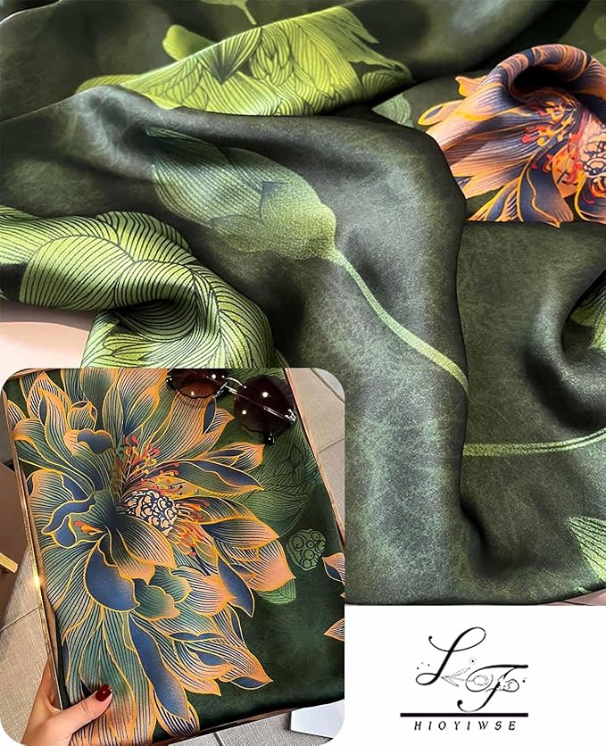 Hioyiwse Shawl Scarf For Women Lightweight Scarves Floral Pattern Formal Evening Dressesformal Shawl Summer Wraps