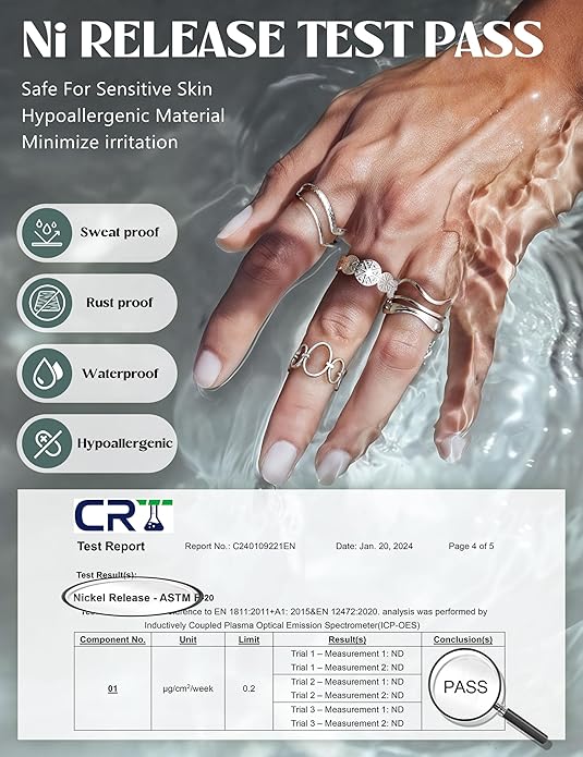 LOLIAS 16Pcs Stainless Steel Rings for Women Chunky Silver Rings Non Tarnish Stackable Ring Open Adjustable Thumb Finger Statement Rings Set