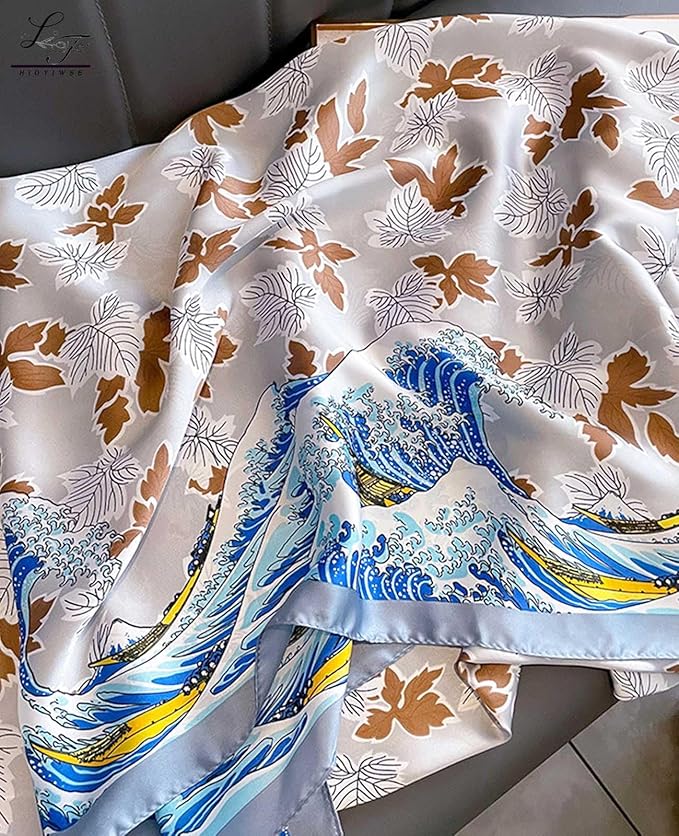 Hioyiwse Shawl Scarf For Women Lightweight Scarves Floral Pattern Formal Evening Dressesformal Shawl Summer Wraps