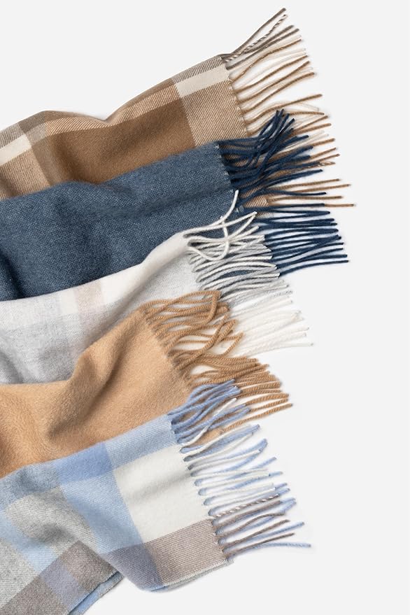 Fishers Finery Women's 100% Pure Cashmere Winter Scarf