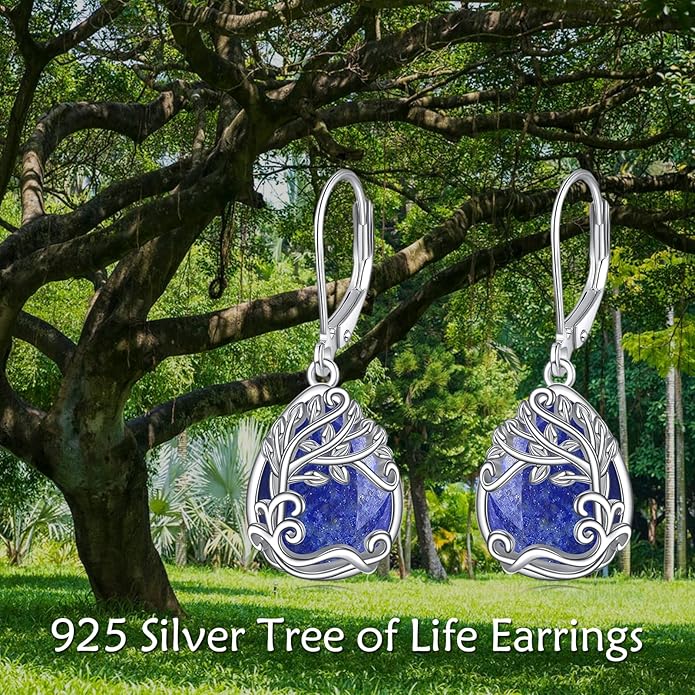 Moonstone Filigree Drop Dangle Teardrop Earrings 925 Sterling Silver Moonstone Leverback Earrings for Women Jewelry Gifts