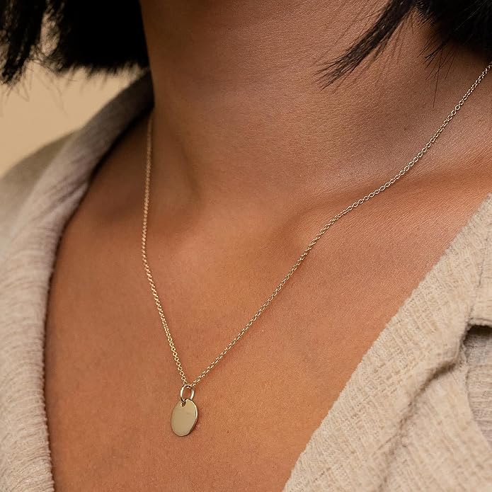 Collner 14K Gold Heart Pendant Necklace for Women Dainty Star Necklace Tiny Evil Eye Choker Necklace Boho Crescent Moon Necklace Minimalist Jewelry