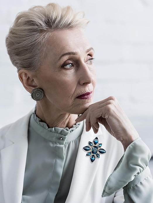 Womens Brooches and Pins for Girls Fashion Statement Jewelry