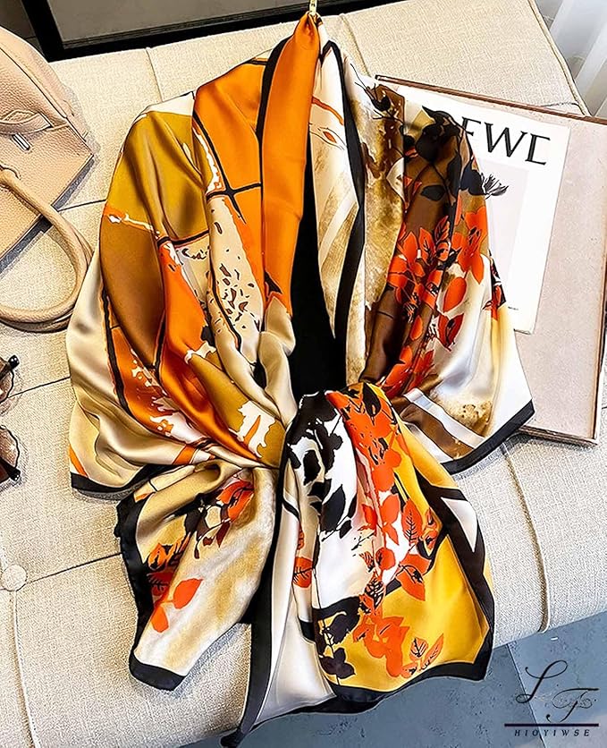 Hioyiwse Shawl Scarf For Women Lightweight Scarves Floral Pattern Formal Evening Dressesformal Shawl Summer Wraps