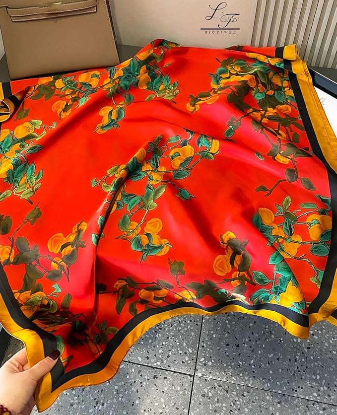 Hioyiwse Shawl Scarf For Women Lightweight Scarves Floral Pattern Formal Evening Dressesformal Shawl Summer Wraps
