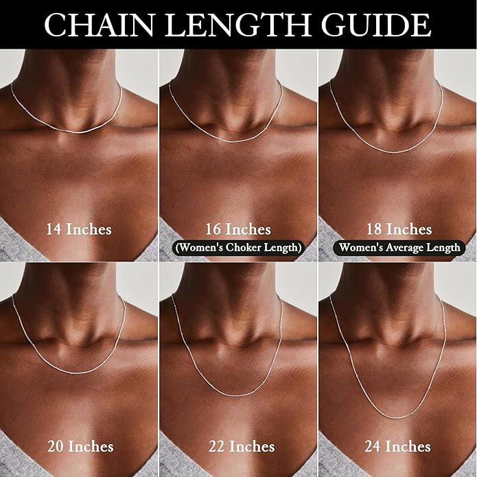 IEFWELL S925 Sterling Silver Chain Necklace for Women - 14K-Real-Gold-Plated 1.5mm Satellite Bead Chains Necklace, Hypoallergenic Sturdy Women's Chain Necklaces, 14/16/18/20/22/24 Inches Jewelry Gifts
