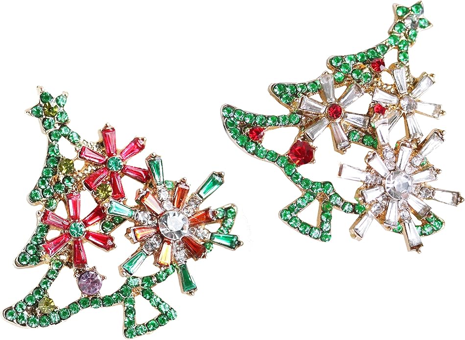 Brooch Pins for Women Girls Fashion Flower Crystal Rhinestone Pearl Jewelry