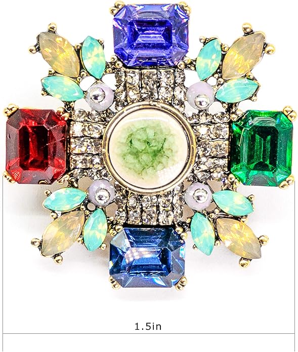 Womens Brooches and Pins for Girls Fashion Statement Jewelry