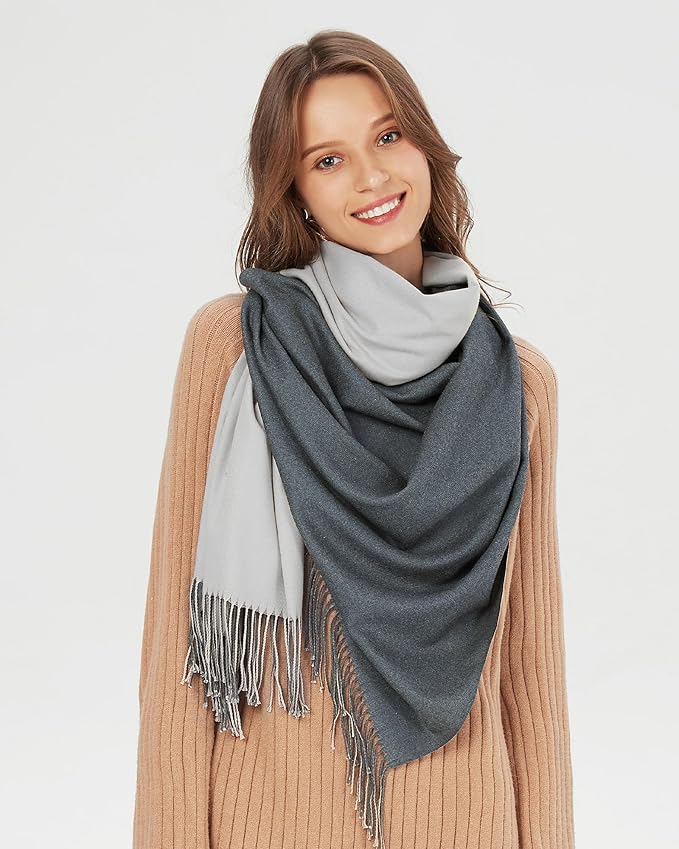 maamgic Women's Winter Scarf Soft Warm Scarf for Women Cozy Shawl Wraps for Women Lightweight Pashmina Style Wrap
