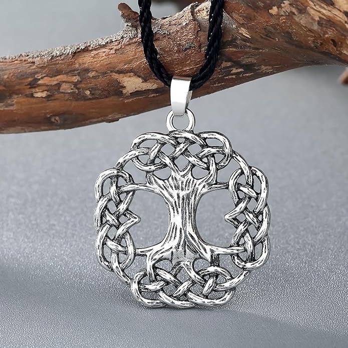 S925 Sterling Silver Viking Pendant, Norse Mythology Inspired Men's Jewelry, Perfect for Necklaces, Gift for Father's Day, Christmas, Birthday