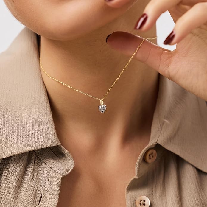Ana Luisa Pendant Necklaces for Women - 14K Gold Plated and Silver Rhodium Necklace - Pearl, Heart, Circle, Moonstone, Gemstone, Knot Charm Styles - Hypoallergenic, Dainty, Trendy Layering Necklaces