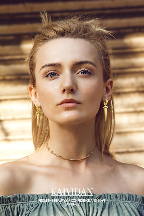 Silver/Gold Boho Dangle Statement Earrings for Women Trendy,Handmade Vintage Dainty Cute Long Drop Summer Earrings,fashion Accessories Jewelry Gifts