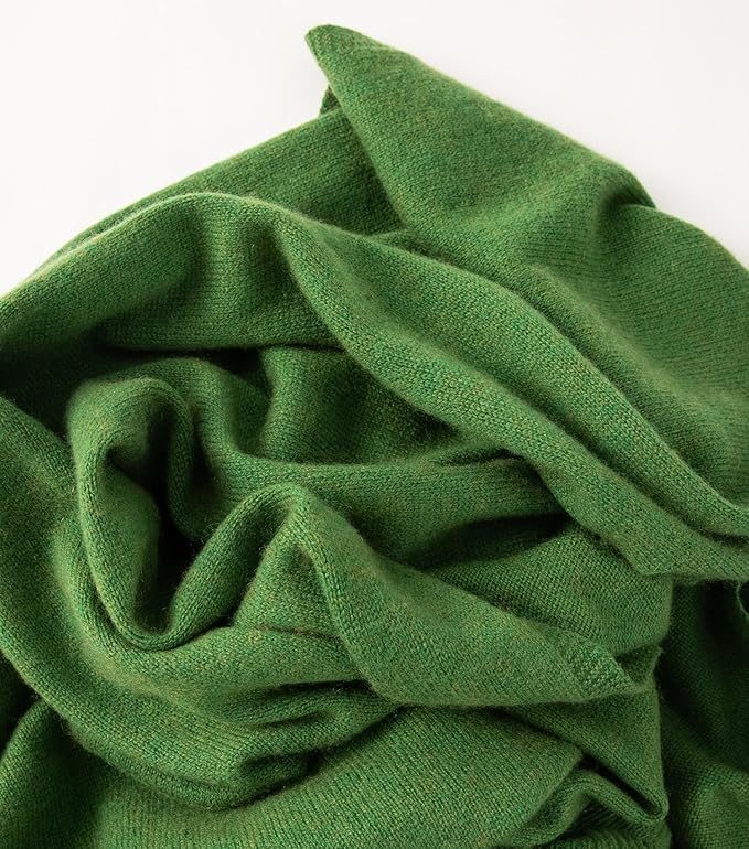 ENETIX Women's Cashmere Wool Oversized Shawl Wrap, Solid Color Pashmina Ultra Soft Stole Scarf for Women with Gift Box