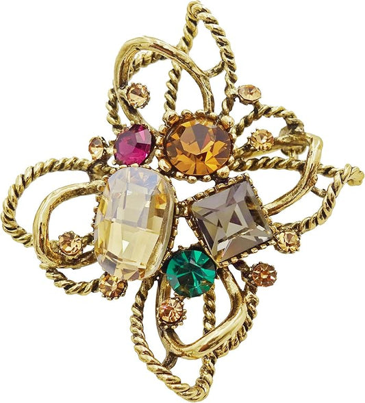 Womens Brooches and Pins for Girls Fashion Statement Jewelry