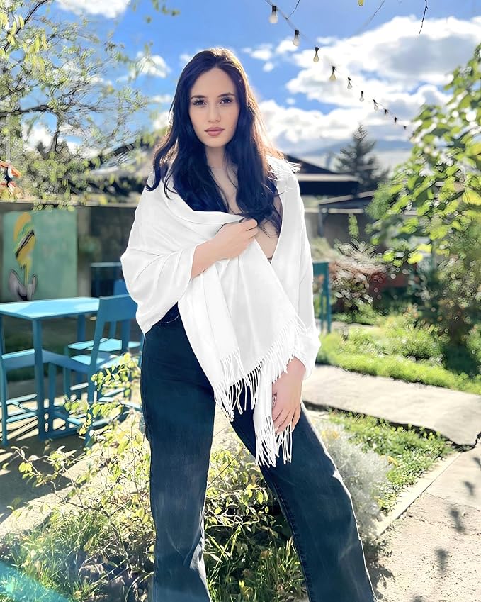 FURTALK Winter Scarf for Women Pashmina Shawl Wraps Soft Warm Fashion Blanket Scarves Gifts