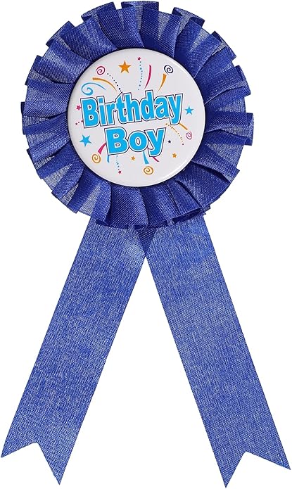 uxcell Blank Award Ribbon Prize, Party Badge Brooch Badge Brooch Pin for Women Men Colorful Satin Corsage Fabric Birthday Award Ribbon Party Tinplate Decorations