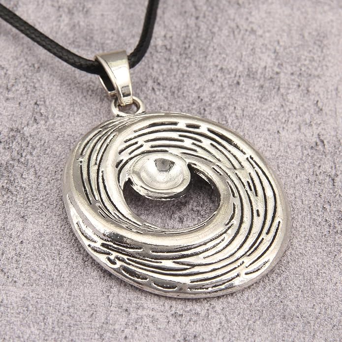 Long Boho Necklaces for Women Vintage Leather Wooden Pendant Y Choker Ethnic Style Gold Circle Hippie Sweater Necklace