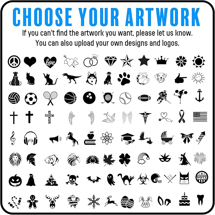 USMG Custom One Color Print Rubber Bracelets Silicone Wristbands - Add a Message - Personalized for Motivation, Events, Support, Fundraisers