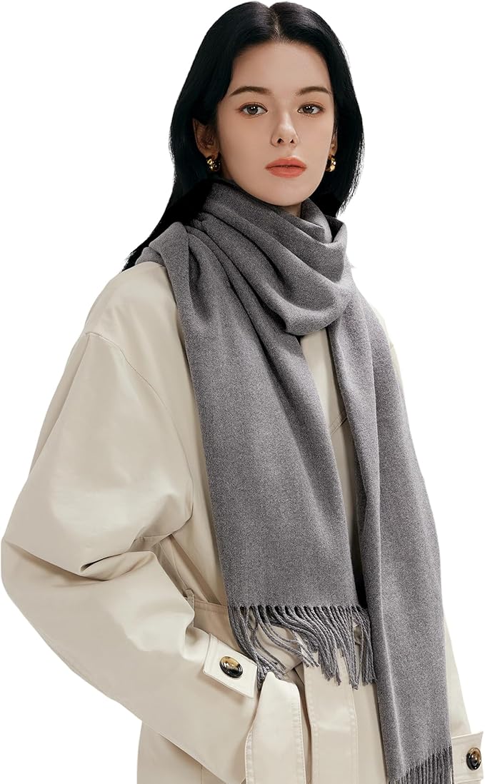 maamgic Women's Winter Scarf Soft Warm Scarf for Women Cozy Shawl Wraps for Women Lightweight Pashmina Style Wrap