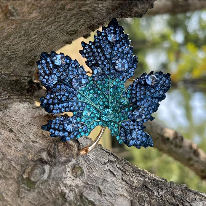 AILONMEI Brooch Pins For Women Fashion, Flower Brooches Jewelry For Women Floral Series Brooches And Pins Designer Lady's Costume