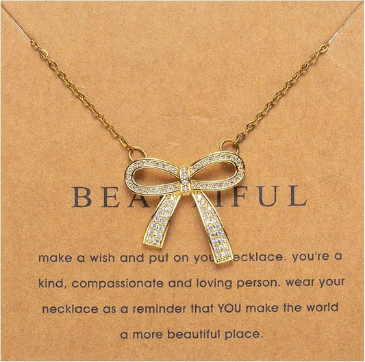 18k Gold Plated Necklace for Women Trendy Dainty Charm Evil eye Italian horn hummingbird starfish seashell bow elephant snake butterfly ladybug PendentMinimalist Delicate Jewelry for Women
