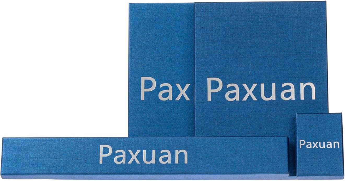 Paxuan Crystal Bridal Wedding Jewelry Sets for Women Rhinestone Teardrop Crystal Statement Choker Necklace Drop Earrings Link Bracelets Rings Teardrop Jewelry Set for Brides Bridesmaids