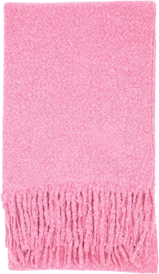 Achillea Warm Cashmere-Feel Winter Scarf – Thick Pashmina Shawl Wrap for Cold Weather
