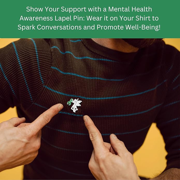 Green Ribbon Awareness Pins - Wholesale Pack Pins for Cerebral Palsy, Glaucoma, Mental Health, Bipolar Disorder, Organ Donation, Liver Cancer- Perfect for Gift-Giving and Fundraising