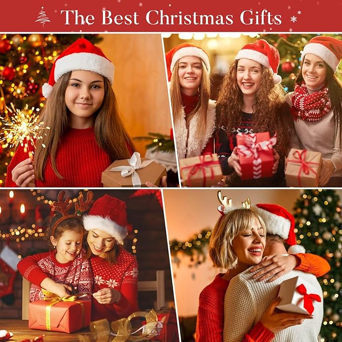 M MOOHAM Christmas Gifts for Grandkids Teens Girls -14K-Gold-Plated Heart Initial Bracelets for Women Girl Dainty Gold Bracelets Birthday Gift Stocking Stuffers for Women Teenage Girls Kids Gifts