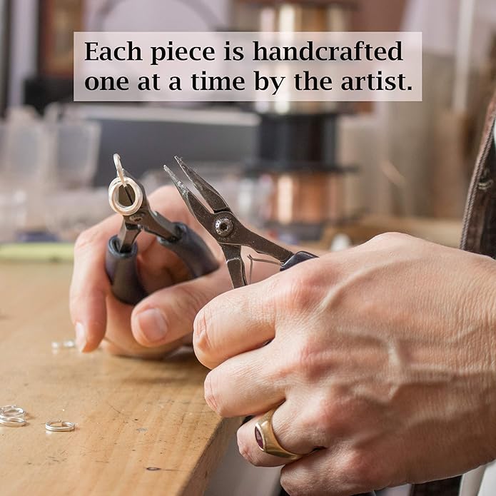 Tahmi Elegant 14K Yellow Gold-Filled Love Knot Jewelry Gift Set | 20 Inch Circle Pendant Necklace and Dangle Earrings for Women | Perfect Everyday, Holiday, Birthday, or Wedding Gift Idea