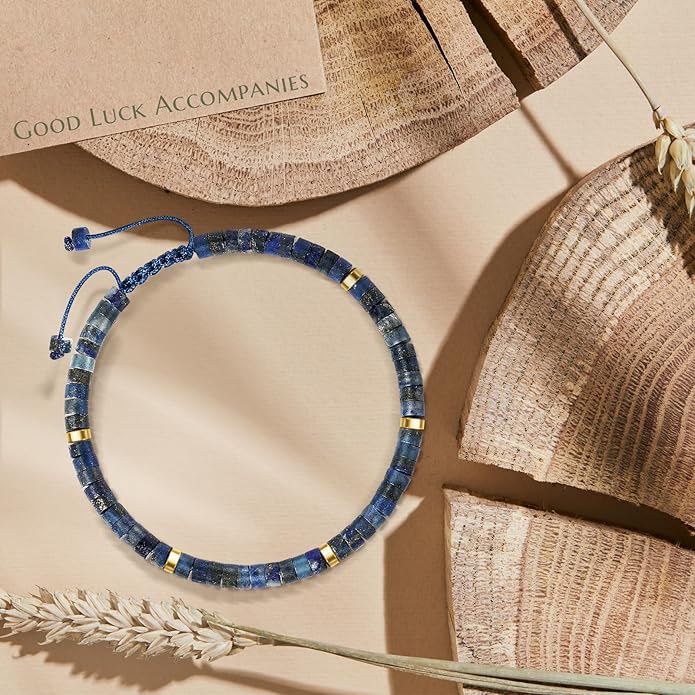 30th 40th 50th 60th 70th 80th Birthday Gifts for Women, Natural Stone Bracelet Birthday Gifts for Mom Daughter Grandma Sister Friends Coworker