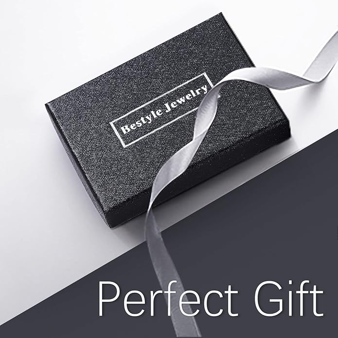 Bestyle Genuine Men Leather Bracelets Fashion Stainless Steel Celtic/Sport Ball Bead Cuff Wirstband Bracelets for Men, Size 7.5/8.3/9.1Inch