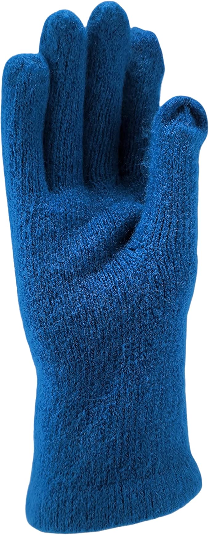 BRUCERIVER Women's Ultra Soft Knit Scarf & Glove Set Touchscreen Function Cable Design