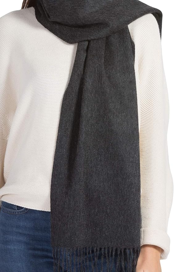 Fishers Finery Women's 100% Pure Cashmere Winter Scarf