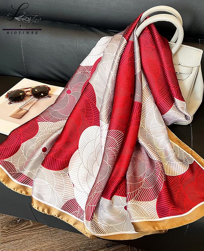 Hioyiwse Shawl Scarf For Women Lightweight Scarves Floral Pattern Formal Evening Dressesformal Shawl Summer Wraps