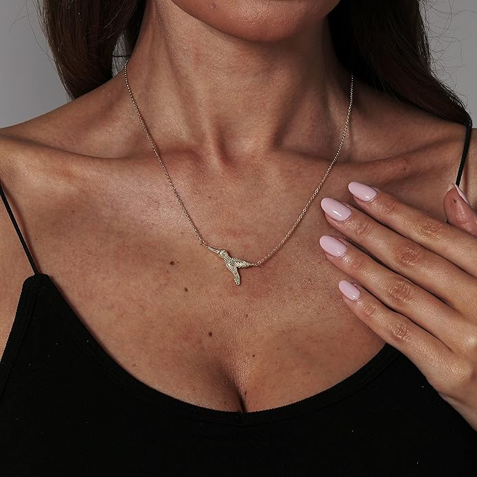 Collner 14K Gold Heart Pendant Necklace for Women Dainty Star Necklace Tiny Evil Eye Choker Necklace Boho Crescent Moon Necklace Minimalist Jewelry