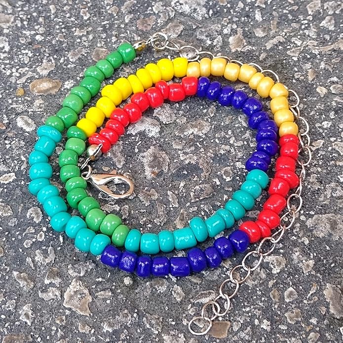 BodyJ4You 12PC Tattoo Choker Necklace - 90s Accessories 2000s Jewelry Y2K Fashion Vintage Trendy - Rainbow Goth Black Pink Green Blue White - Adjustable Stretchy Elastic Necklace Summer Vacation Set