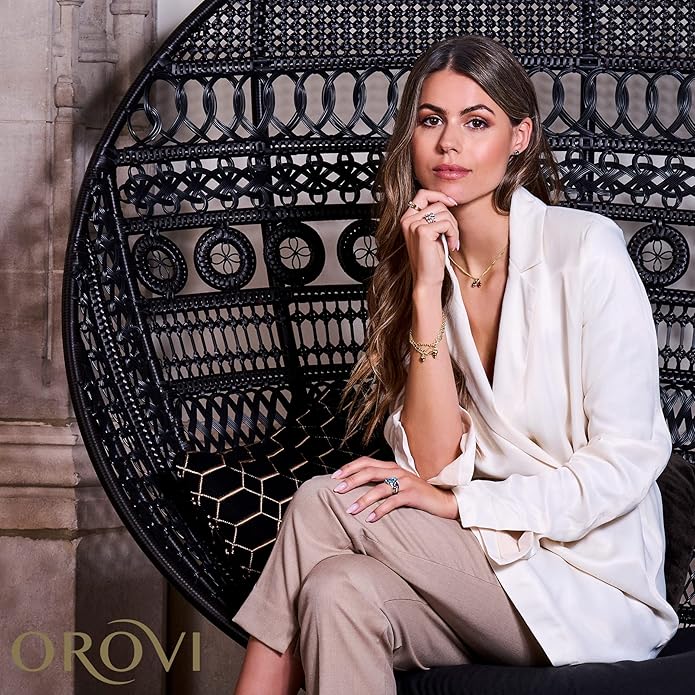 0.40Inch 14K Gold Earrings for Women in 14K White Gold/Yellow Gold 585 with Pear-Shape Rubies/Sapphires/Emeralds/Blue Topaz/Amethysts Gemstones, Handmade Jewelry for Women, Dangle Earrings