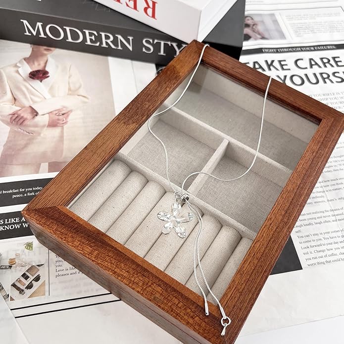 Irregular Y2k Long Y-shaped Necklace with Zircon Inlaid Sparkling Brick Tassel Pendant Double-Layer Chain High-end Fashion Accessory Women's