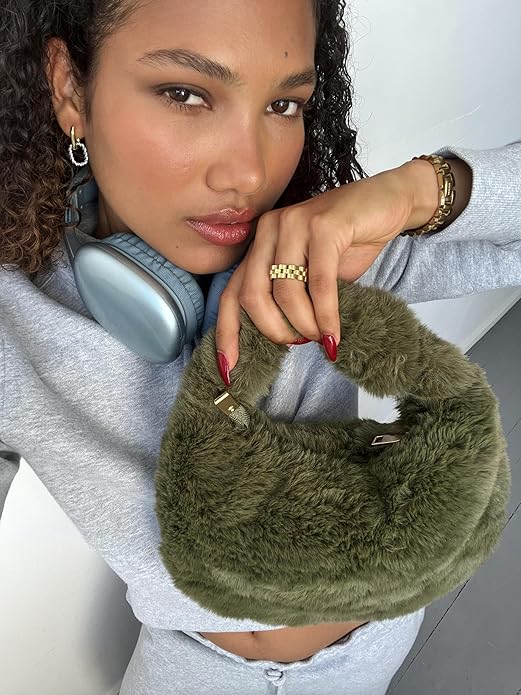 Ana Luisa Ash Double Hoop Earrings for Women - 14K Gold Plated, Silver & Two-Tone Drop Dangle Hoop Earring - Trendy Paperclip Link Huggie Hoop - Hypoallergenic, Water-Resistant & Tarnish-Free Jewelry