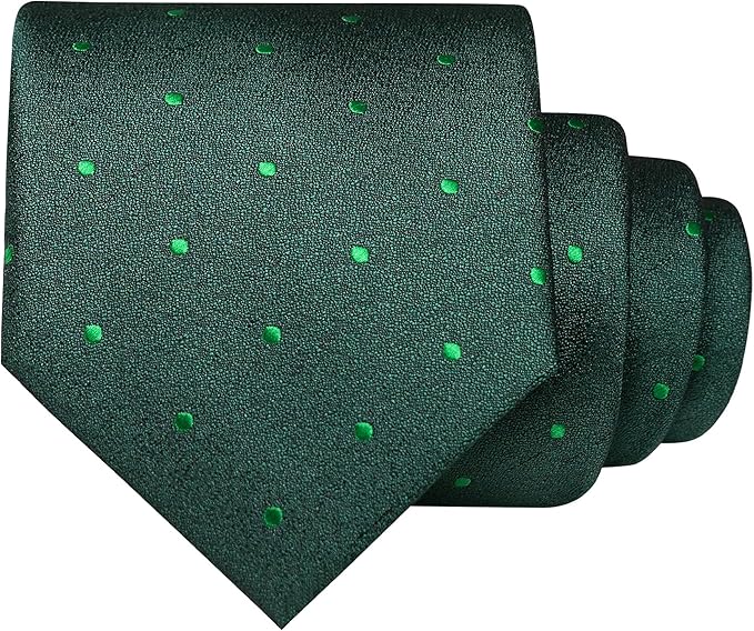 JEMYGINS Mens Tie and Lapel Pin Necktie Pocket Square Cufflinks and Tie Clip Sets for Business Casual 5PCS