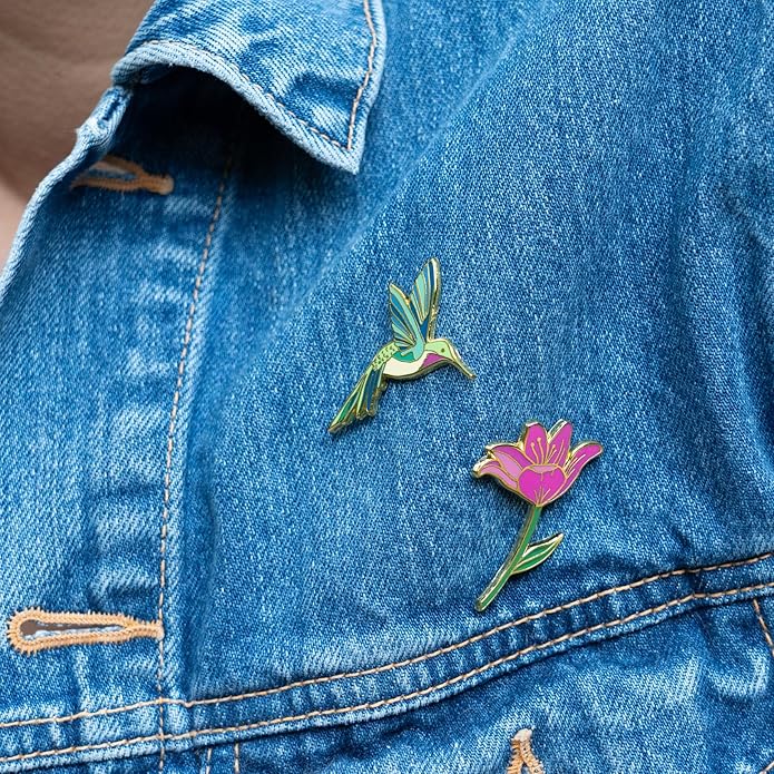 Flower Pins, Plant Mom Gifts for Women, Floral Gifts, Mother's Day, Best Friend, Nurse Gift, Teacher Gifts, SPring Gifts