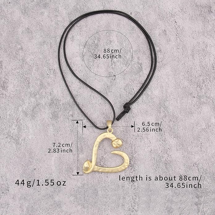Boho Necklaces for Women Chunky Circle Necklace Layered Boho Circle Leather Choker Necklace Long Vintage Necklaces Bohemian Jewlery Gifts