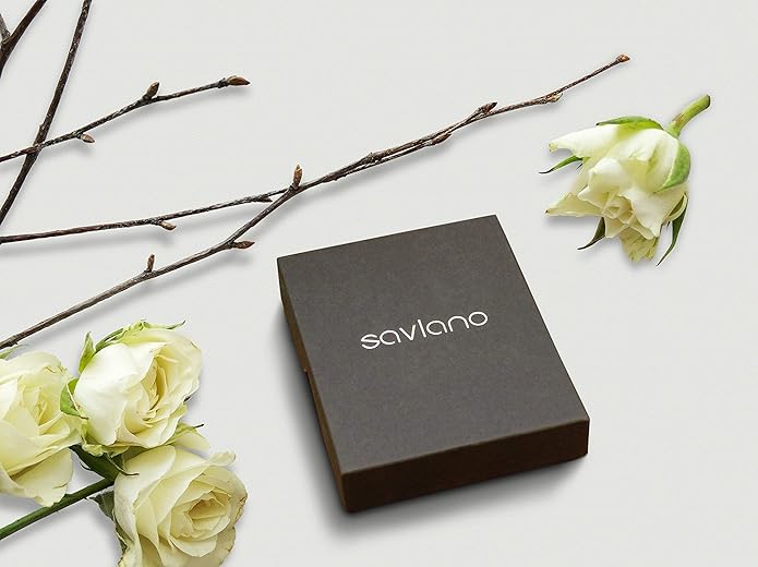 Savlano 925 Sterling Silver Italian Solid Figarucci Figaro Mariner Flat Link Chain Necklace For Men & Women - Made in Italy Comes Gift Box