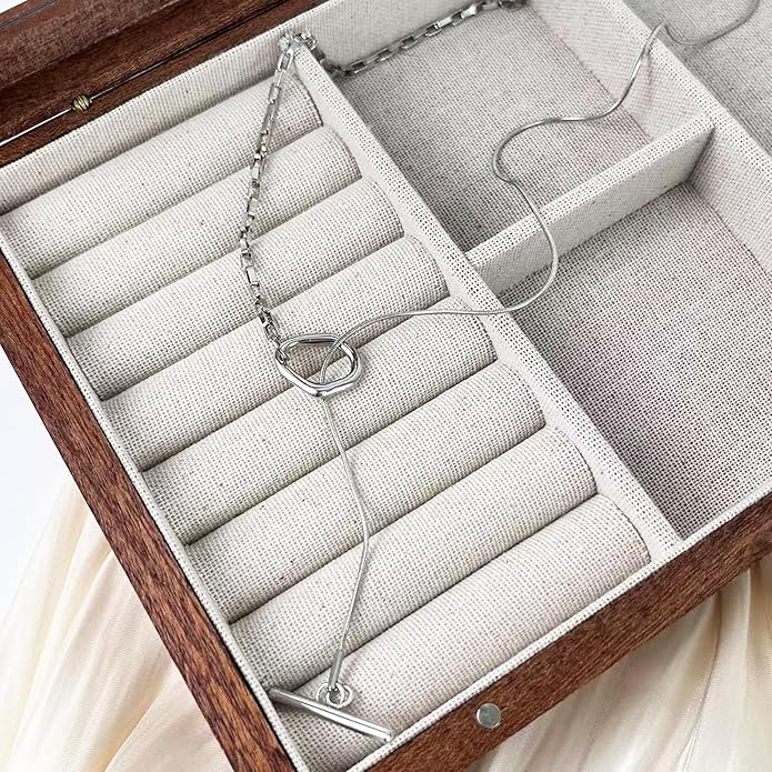 Irregular Y2k Long Y-shaped Necklace with Zircon Inlaid Sparkling Brick Tassel Pendant Double-Layer Chain High-end Fashion Accessory Women's