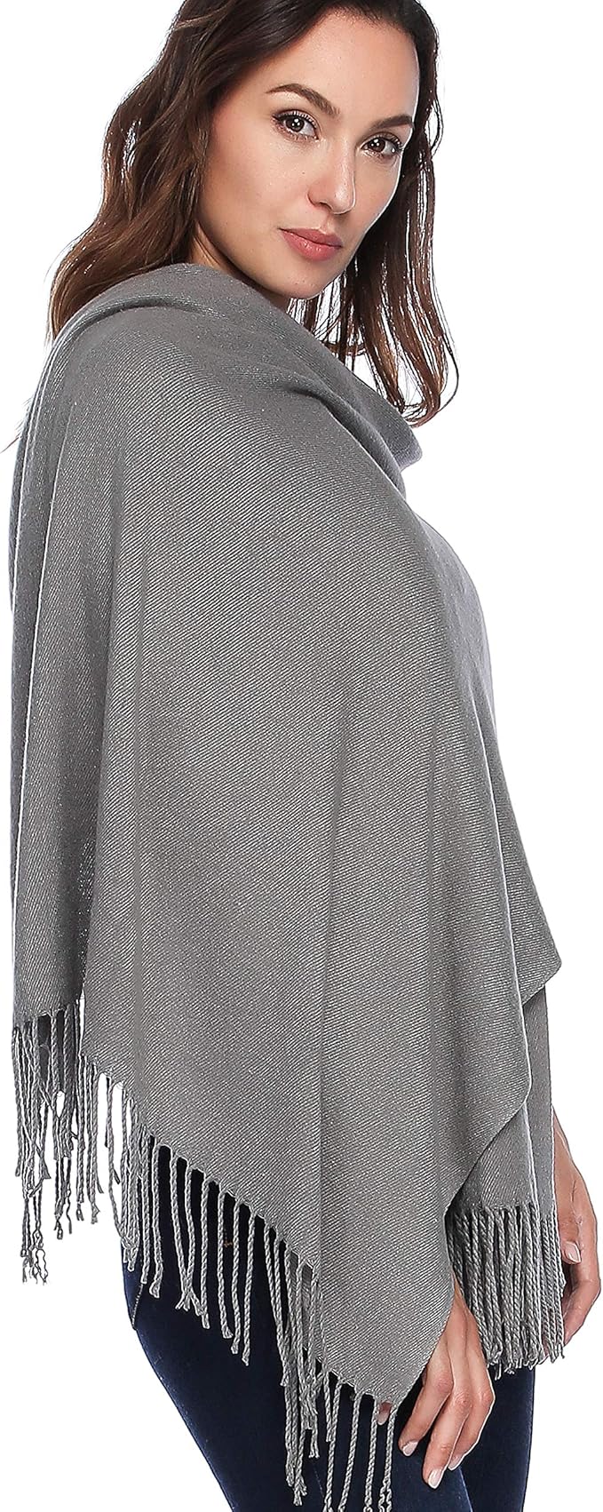 HOYAYO Extra Large Thick Pashmina Shawl Wraps - Wool Soft Winter Warm Scarves Travel Blanket for Women